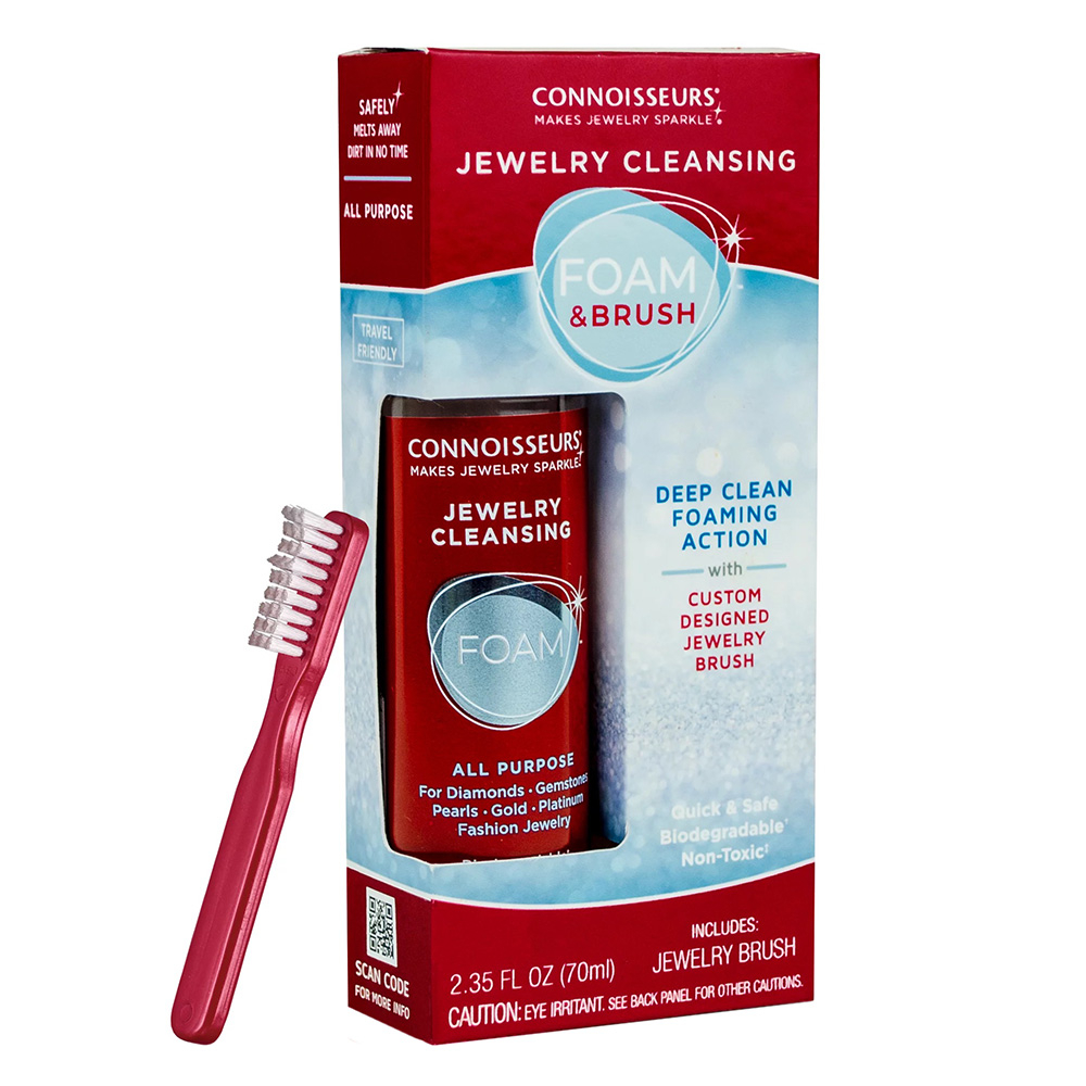 Jewelry Cleansing Foam and Brush