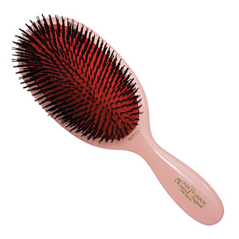 Hairbrush Pink Large - Bristle Extra Boar