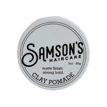 Samson's Haircare Matte Clay Pomade