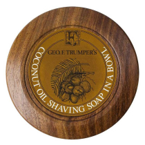 Geo. F. Trumper Shaving Soap with Wood Bowl - Coconut