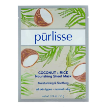 Purlisse Coconut + Rice Nourishing Sheet Mask