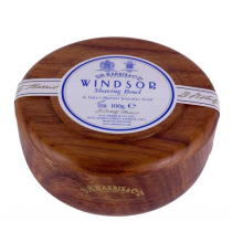 DR Harris Shaving Soap with Mahogany Wood Bowl - Windsor