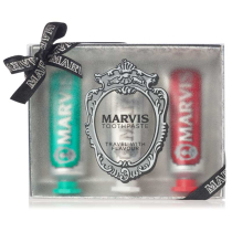 Marvis Travel with Flavor Kit - Cinnamon Mint, Classic Mint & Whitening
