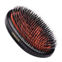 Mason Pearson Military Popular Bristle & Nylon Hairbrush - Dark Ruby
