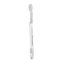 Linhart White Nano Silver Toothbrush - White Bristles