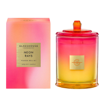 Glasshouse Fragrances Neon Rays Soy Candle