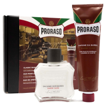 Proraso Classic Shaving Duo for Coarse Beards - Shave Cream / After Shave Balm