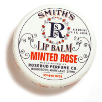 Rosebud Perfume Co. Smith's Minted Rose Lip Balm (Tin)