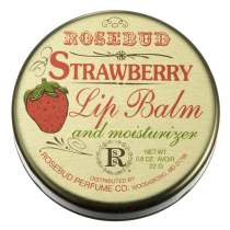 Rosebud Perfume Co. Smith's Rosebud Strawberry Lip Balm (Tin)