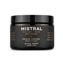 Mistral Black Amber Shave Cream