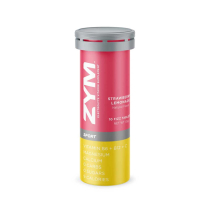 Zym Electrolyte Vitamin Fizz Tablets - Strawberry Lemonade - 10 tablets