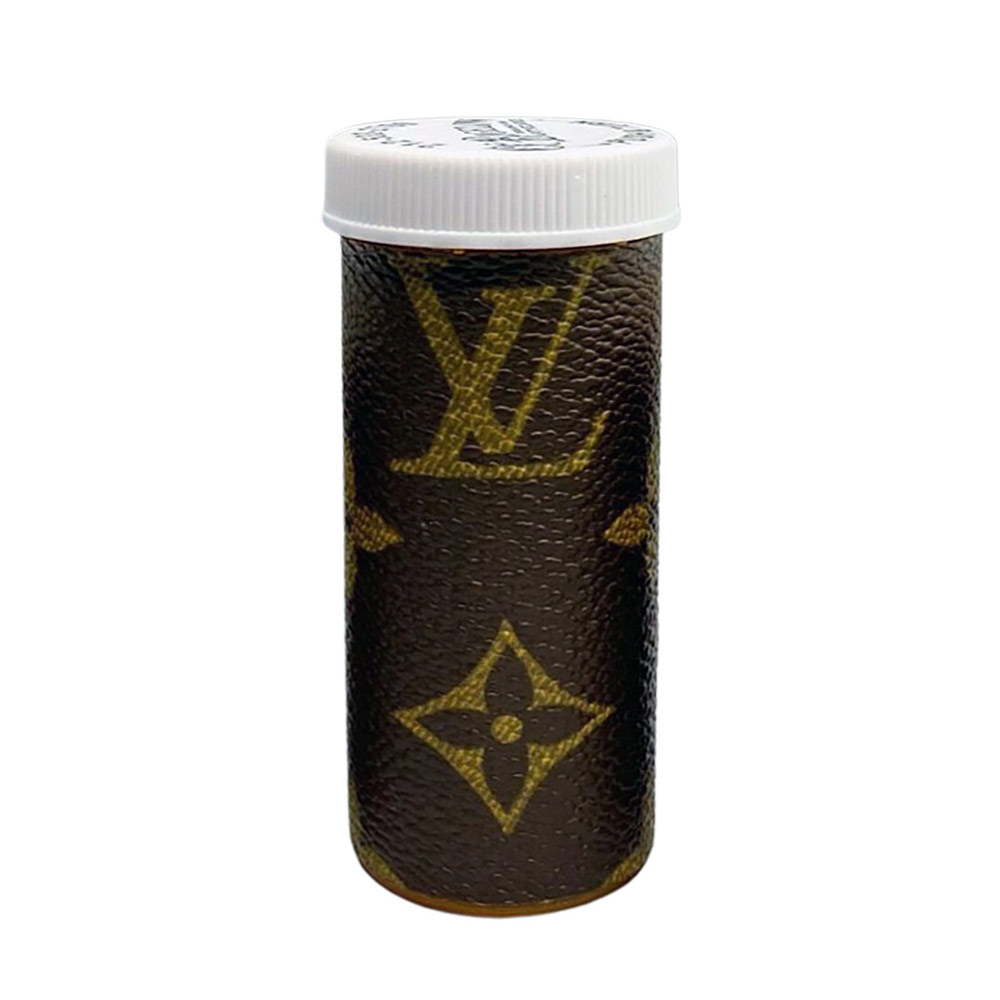 LV Monogram Pill Bottle - Medium