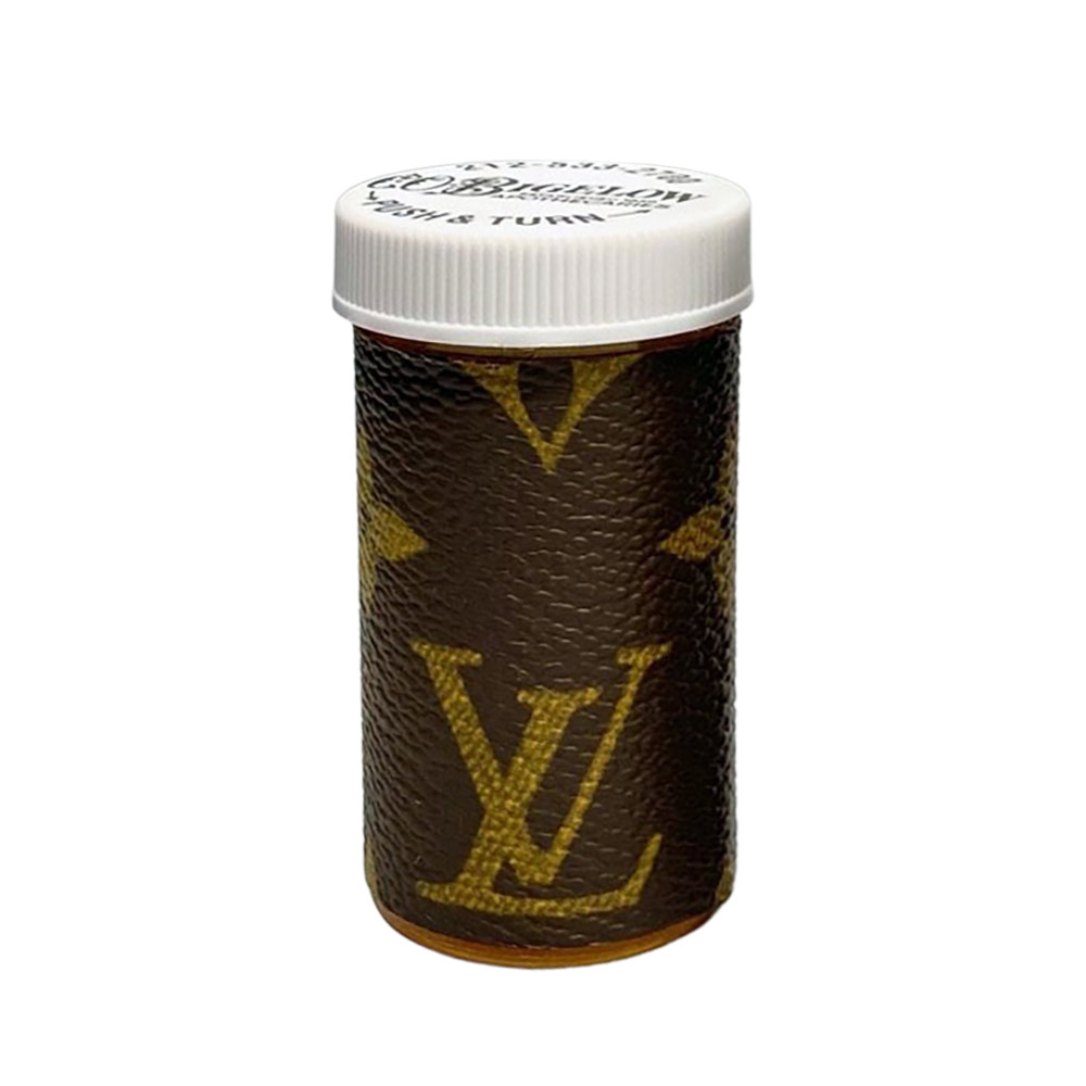 LV Monogram Pill Bottle - Small