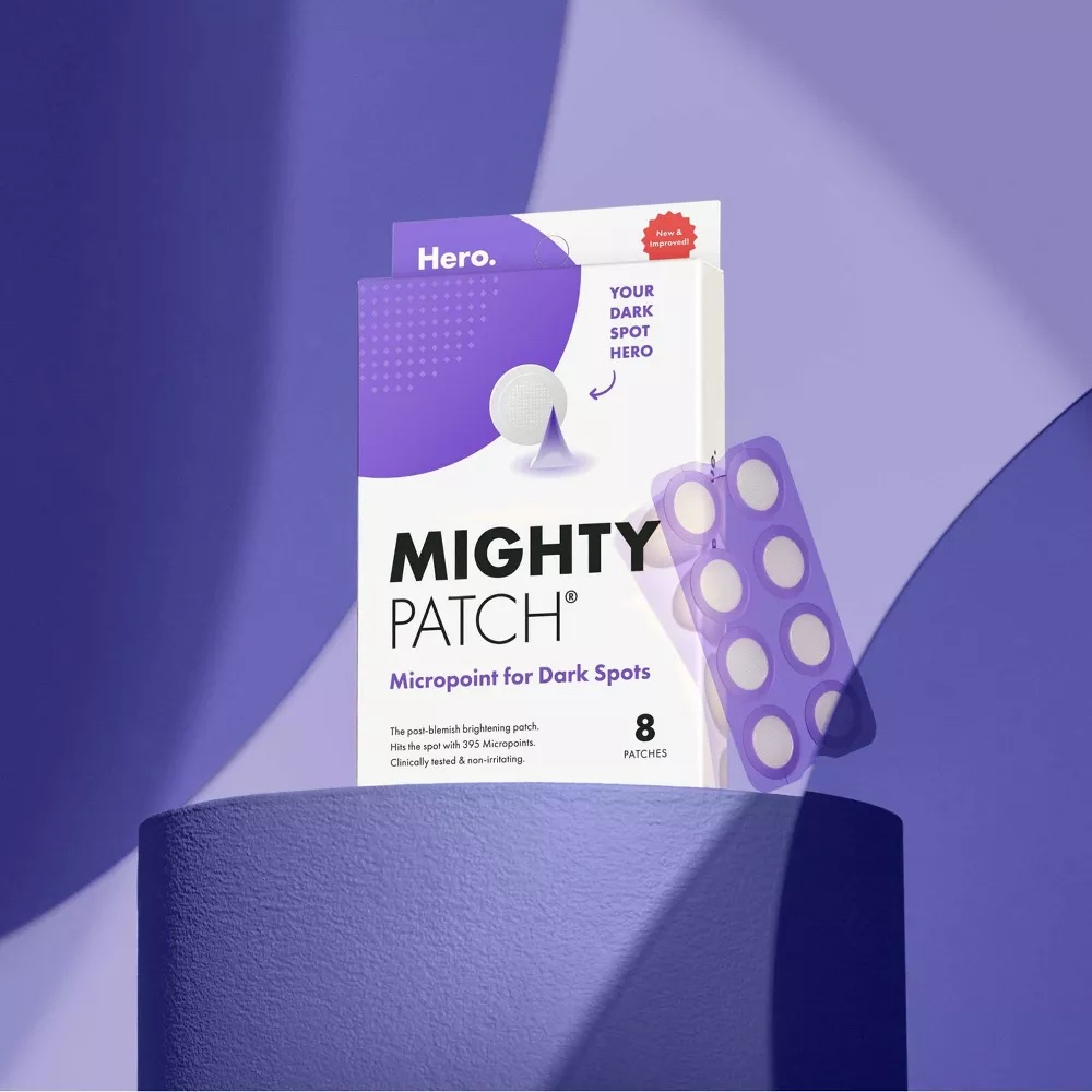Mighty Patch, Micropoint for Dark Spots, 8 Patches, Hero Cosmetics