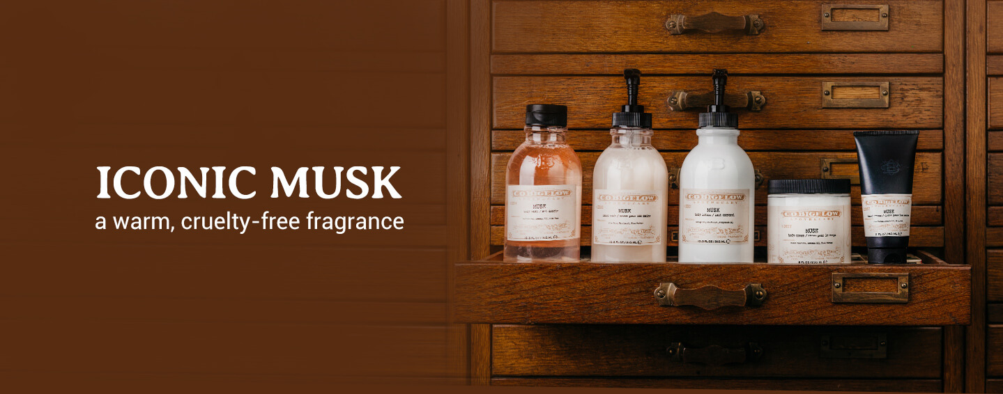 Iconic Musk: A warm, cruelty-free fragrance